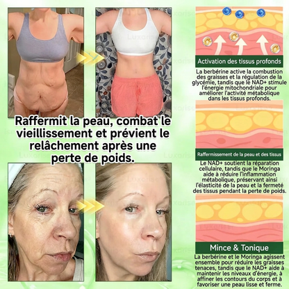 Luxarise® Patch Moringa + Berbérine • Résultats visibles