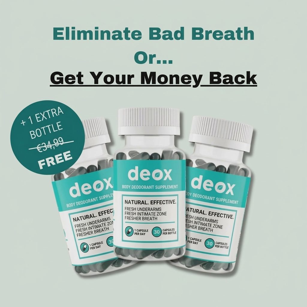 Deox™ – Proprietary formula that neutralizes unpleasant odors
